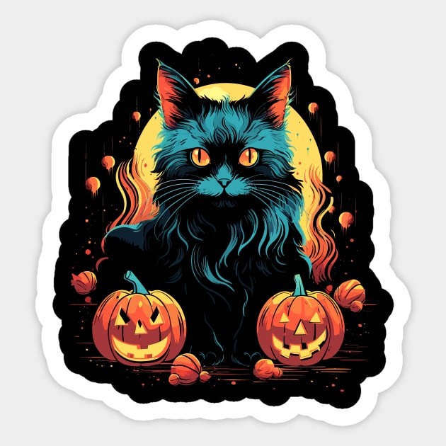 Turkish Angora Halloween Sticker by JH Mart